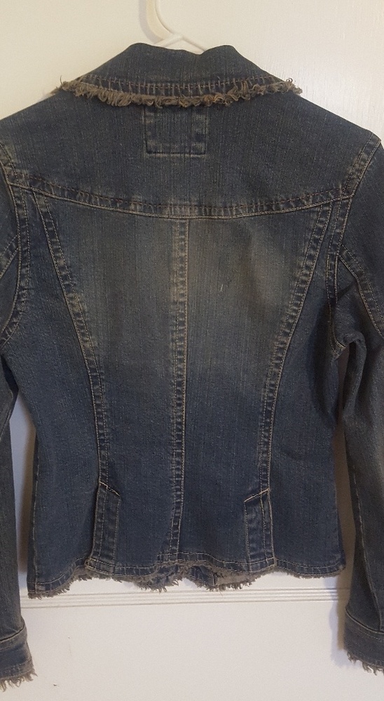 Fitted denim jacket - Picture 5 of 6